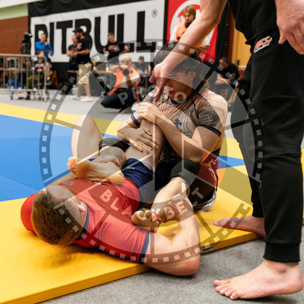 20230916PBB7374 | Fighters compete during the grappling tournement ADCC Trials (European, Middle East and African Championship) in Warsaw, Poland, on September 16, 2023.