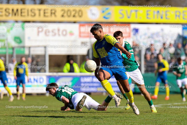 Fußball I Herren I Saison 2025-2026 I SHFV-Lotto-Pokal I Halbfinale I SV Todesfelde - VfB Lübeck 078 | Noah Awuku (28, SV Todesfelde) - Realisiert mit Pictrs.com