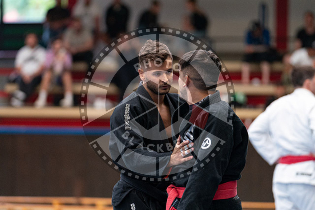 20230826PBB53190 | Fighters compete during the AJP INTLPRO BJJ and grappling competition in Hamburg, Germany, on August 26 2023.