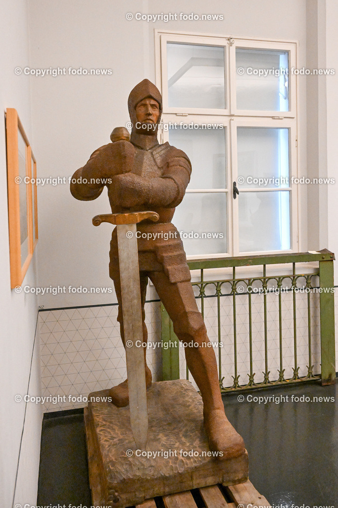 Nordico_ Stadtmuseum Linz_ Ausstellung Linz_ 50 Jahre Nordico_ 17.07.2023-21 | 17.07.2023, Linz, AUT, Nordico, Stadtmuseum Linz, im Bild Eisener Wehrmann