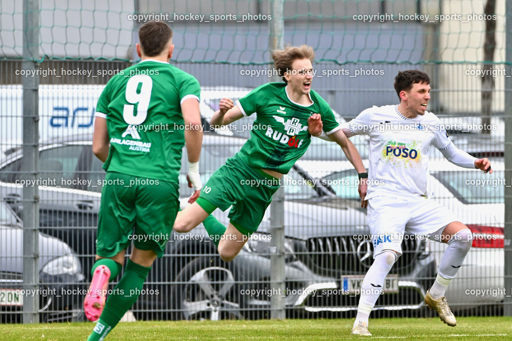 SAK vs. VST Völkermarkt | #9 Armin Majanovic VST Völkermarkt, #10 Mario Michael Kuester VST Völkermarkt, #29 Andraz Zinic SAK, SAK vs. VST Völkermarkt, SAK vs. VST Völkermarkt am 21.03.2026 in Klagenfurt (Sportpark Welzenegg), Austria, (Photo by Bernd Stefan)