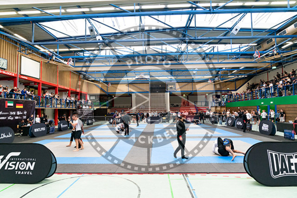 20230826PBB57139 | Fighters compete during the AJP INTLPRO BJJ and grappling competition in Hamburg, Germany, on August 26 2023.