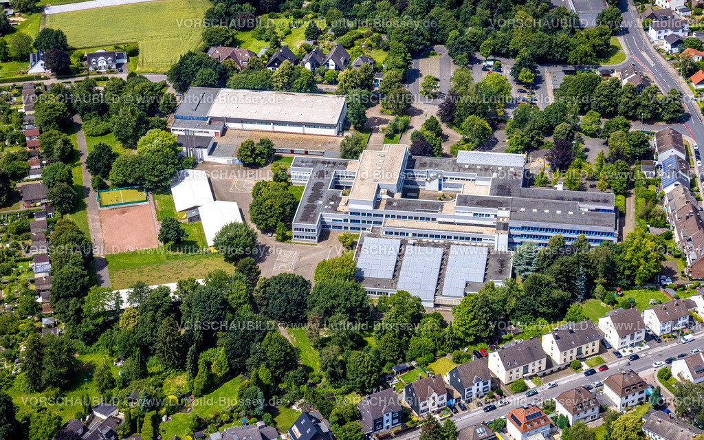 Muelheim240702784 | Luftbild, Gustav-Heinemann-Gesamtschule, Altstadt II - Nordost, Mülheim an der Ruhr, Ruhrgebiet, Nordrhein-Westfalen, Deutschland