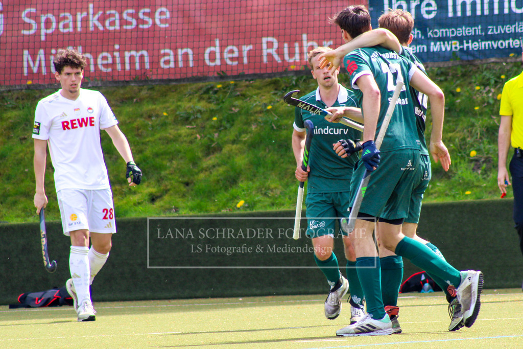 Bundesliga Herren HTC Uhlenhorst Mülheim - Rot-Weiß Köln 13.04.24 Mülheim-191 | lanaschraderfotografie - Realisiert mit Pictrs.com