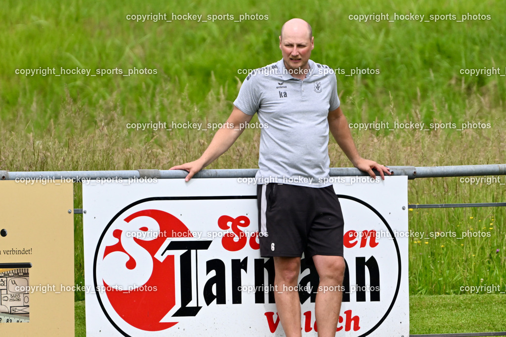 ATUS Velden vs. VST Völkermarkt | Tormann Coach VST Völkermarkt Andreas Kuster, ATUS Velden vs. VST Völkermarkt, ATUS Velden vs. VST Völkermarkt am 30.05.2024 in St. Egyden (Sportpark St. Egyden), Austria, (Photo by Bernd Stefan)