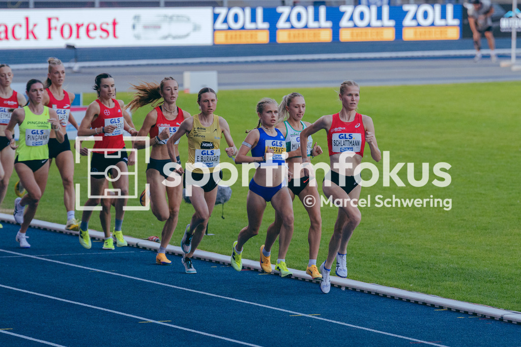 Deutsche Meisterschaften der Frauen und Männer 2026 | Pia Schlattmann, LG Brillux Münster, 5000-Meter-Lauf, Deutsche Meisterschaften der Frauen und Männer 2026, Lohrheidestadion Bochum-Wattenscheid, 25.07.2026. Foto: Marcel Schwering / sportimfokus - Realisiert mit Pictrs.com