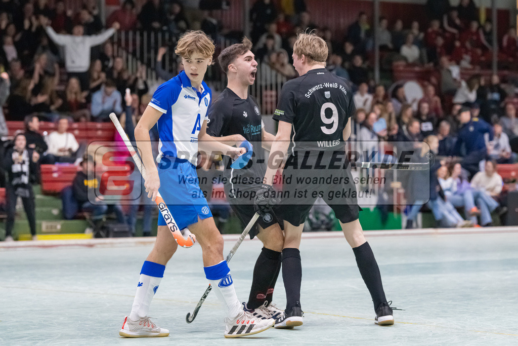 HK_20230304_105717 | Deutsche Meisterschaft MU16 Großflottbeker THGC - Schwarz-Weiß Köln am 4.3.2023 RWK, Köln ,