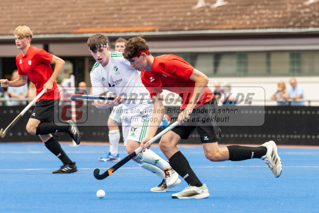 SFE_20230715_0128 | EuroHockey EM U18 Boys Ireland vs Poland am 15.07.2023 in Krefeld (Gerd-Wellen-Hockeyanlage), Photo: Stephan Fehrmann 2023 (Sports-Gallery)