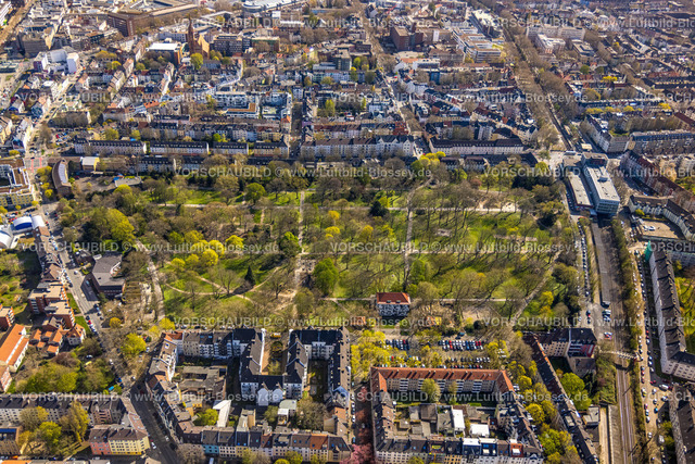 Dortmund220400626 | Luftbild, Westpark an der Rittershausstraße, Dorstfelder Brücke, Dortmund, Ruhrgebiet, Nordrhein-Westfalen, Deutschland