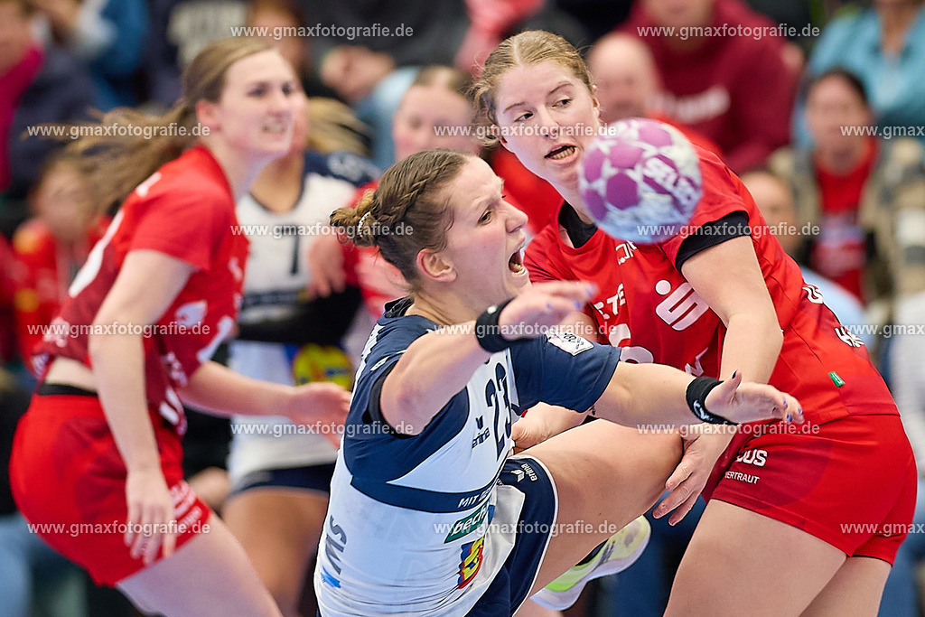 GER, Bensheim / Auerbach - Neckarsulm / Handball / Damen / 1. Bundesliga, Spielzeit 2024/2025, 08.01.2025 | GER, Bensheim / Auerbach - Neckarsulm / Handball / Damen / 1. Bundesliga, Spielzeit 2024/2025, 08.01.2025Foto: Gerald Oelze-de Stoppany