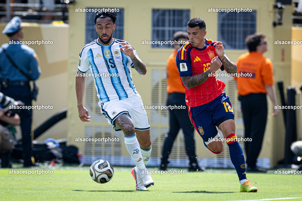 FOOTBALL : Argentine vs Espagne – Finale de la Coupe du Monde FIFA 2026. New York New Jersey Stadium, East Rutherford, New Jersey, États-Unis. 19/07/2026. | Nico González #15 (Argentine)