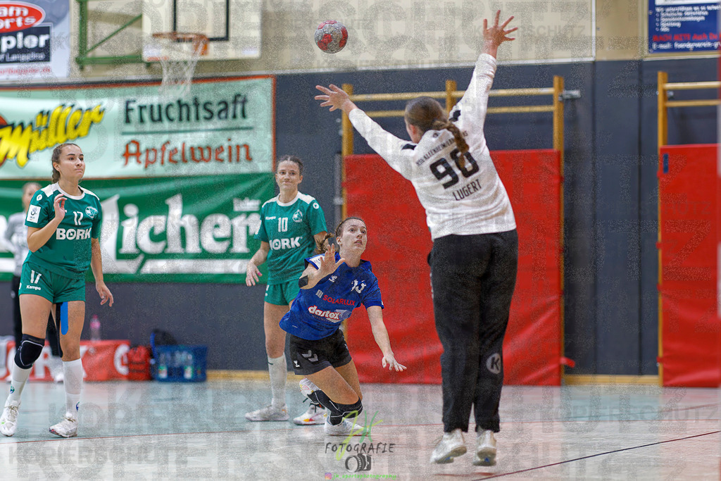Jugenbundesliga wJB; HSG Kleenheim/Langgöns - SG Kappelwindeck/Steinbach | Jugenbundesliga wJB; HSG Kleenheim/Langgöns - SG Kappelwindeck/Steinbach am 23.11.2025 in Oberkleen (Weidig-Halle)Photo © 2025 - Jörg Heinrich - Realisiert mit Pictrs.com