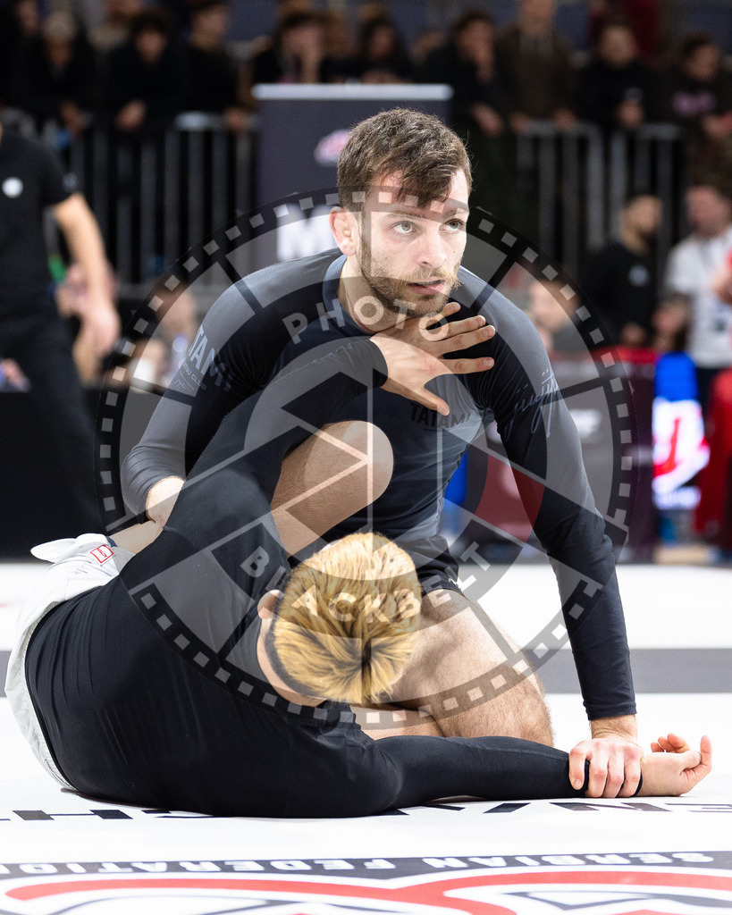20260215PBB0661 | Fighters compete during the ADCC European Trials competition day 2 in Belgrade, Serbia, on February 15, 2026.