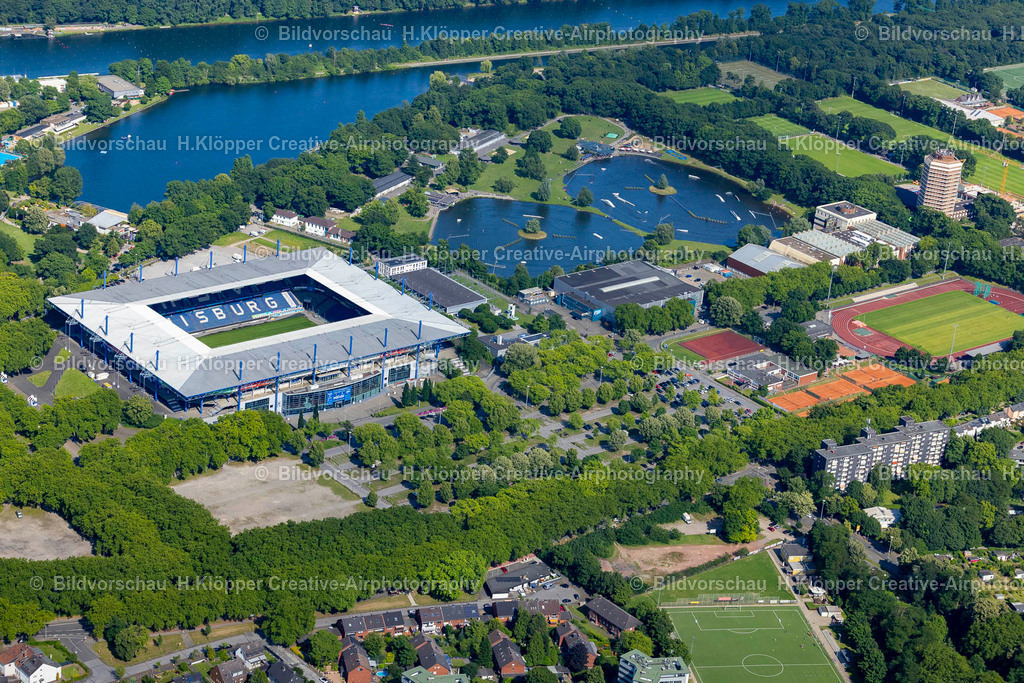 Luftbild Duisburg-4452 | Luftbildfotografie und Luftbilder Duisburg Wedau Sportpark - Realisiert mit Pictrs.com