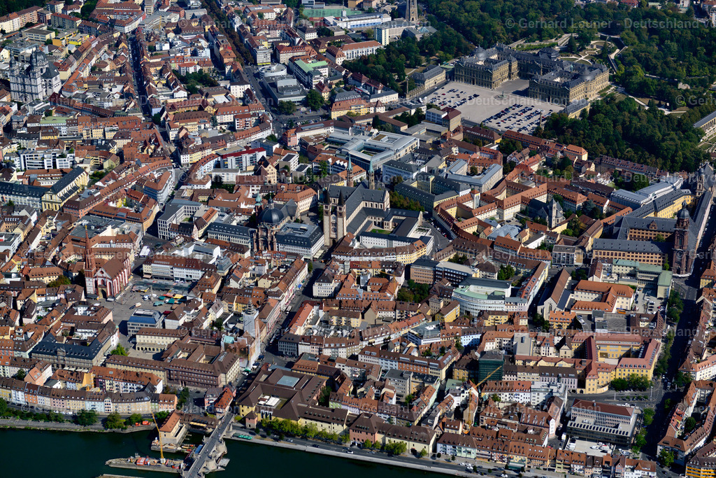 3650740 | Innenstadt von der Alten Mainbrücke bis Residenz