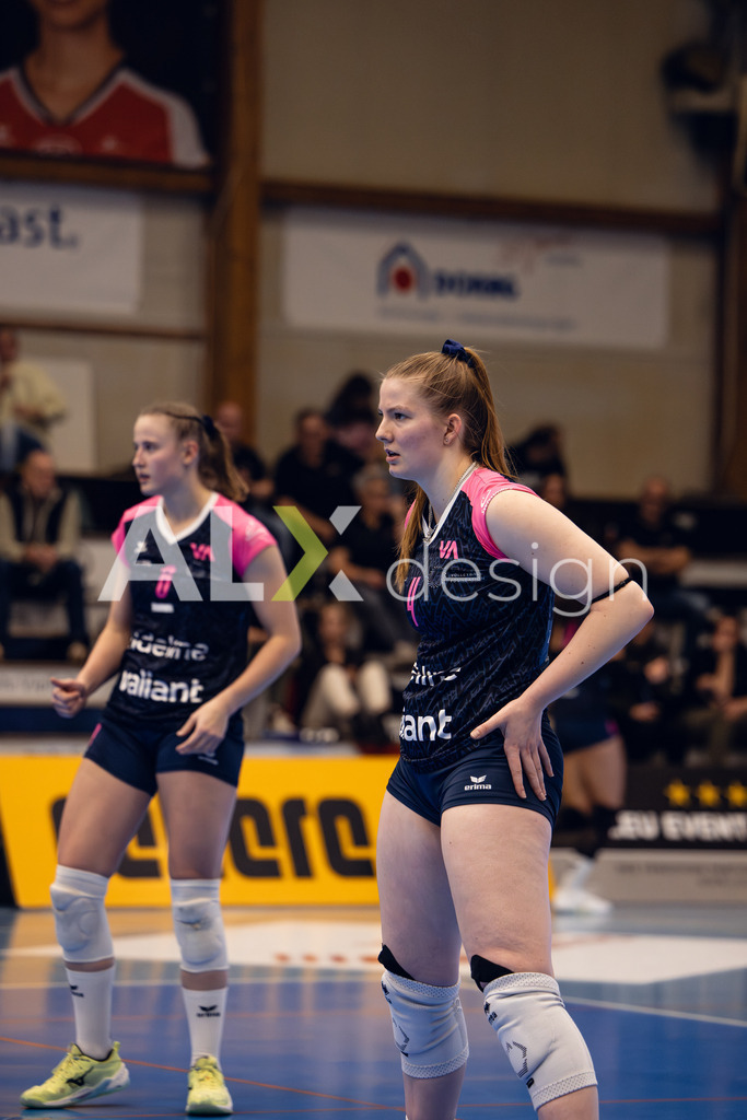 Volleyball I Frauen I Saison 2025-2026 I Volleyball NLA | Women I Round 14 I VC Kanti Schaffhausen - NLZ Volleyball Academy Zürich I 16.01.2026 | NLZ Volleyball Academy - 4 Fiona Licka (CH) – Außenangriff - Realisiert mit Pictrs.com