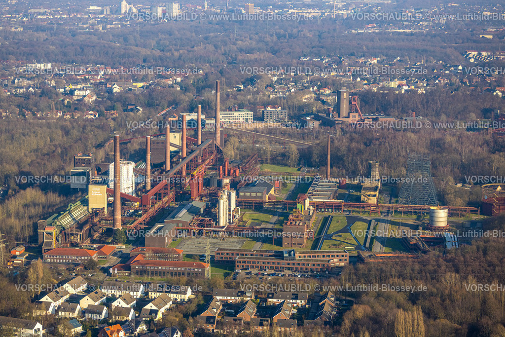 Essen260101039 | Luftbild, Unesco Welterbe Zeche Zollverein Übersicht, Stoppenberg, Essen, Ruhrgebiet, Nordrhein-Westfalen, Deutschland
