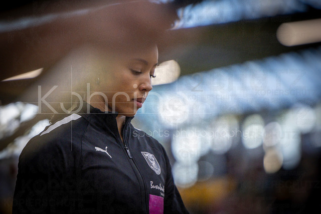 Indoor Meeting Dortmund, 08.02.2026 | DORTMUND, GERMANY - FEBRUARY 8:  Pole vaulter Jacqueline Otchere (MTG Mannheim) during the Indoor Meeting Dortmund at the Helmut-Koernig-Halle on February 8, 2026 in Dortmund, Germany. (Photo by Axel Kohring/Beautiful Sports Int.)
