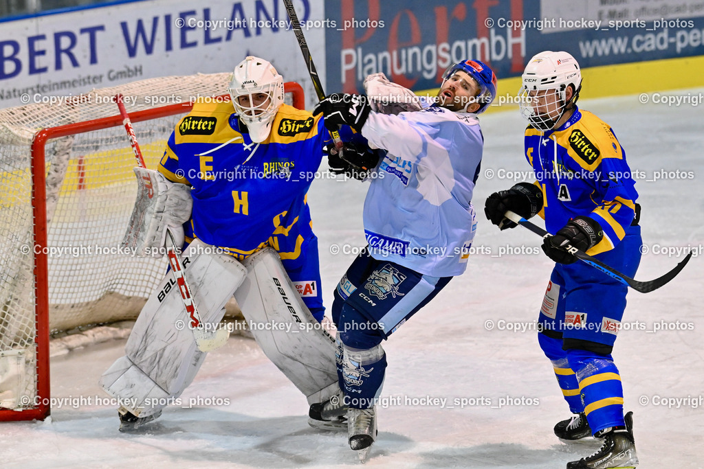 ESC Steindorf vs. EHC Althofen 4.11.2023 | #31 Horn Fabian, #57 Wilfan Franz, #20 Kogler Benjamin
