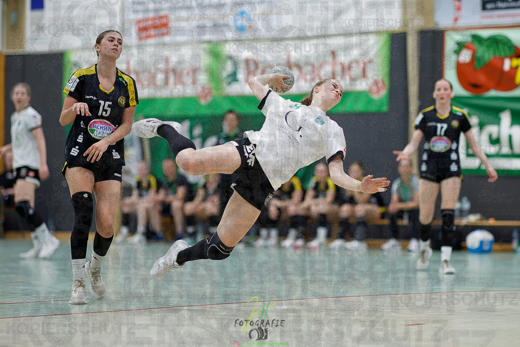 Quali-Turnier JBL wJA; Frisch Auf Göppingen - HC Rödertal | Quali-Turnier JBL wJA; Frisch Auf Göppingen - HC Rödertal am 31.05.2025 in Oberkleen (Weidig-Halle)Photo © 2025 - Jörg Heinrich - Realisiert mit Pictrs.com