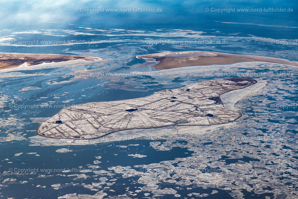 Hallig_Hooge_in_Eis_und_Schnee_ELS_7169120221 | HOOGE 12.02.2021 Winterlich schneebedeckte Küstenbereich der Nordsee- Hallig - Insel in Hooge im Bundesland Schleswig-Holstein. // Wintry snowy coastal area of the North Sea Halligen - Island in Hooge in the state Schleswig-Holstein. Foto: Martin Elsen