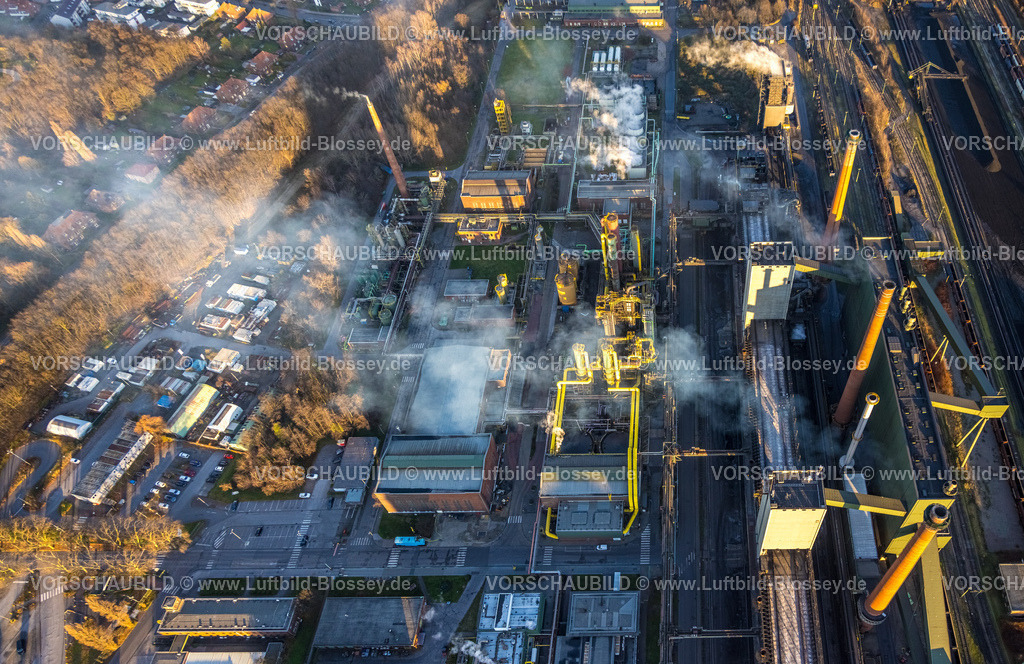 Bottrop251204556 | Luftbild, Kokerei Prosper, ArcelorMittal Bottrop Stahlwerk und Rauchwolken, Welheim, Bottrop, Ruhrgebiet, Nordrhein-Westfalen, Deutschland