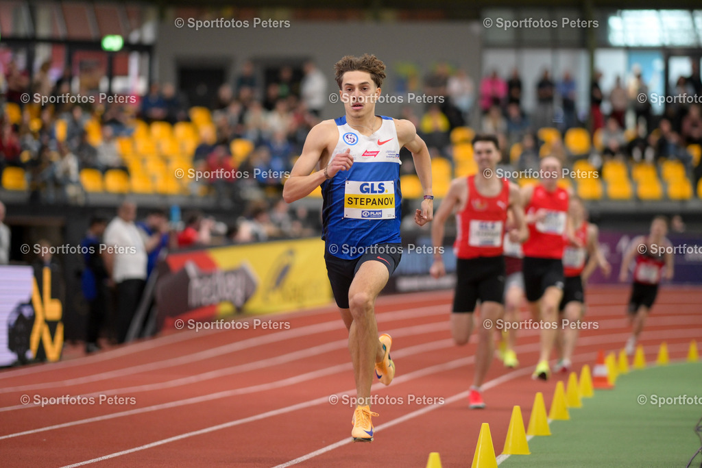 DM Halle 2026_Samstag-28 | 28.02.2026, xkaix, Leichtathletik Deutsche Meisterschaften Halle 2026,  v.l. Alexander Stepanov (VfL Sindelfingen) - Realisiert mit Pictrs.com