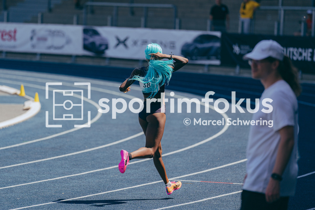 Deutsche Meisterschaften U20 / U16 2026 | Daryl Ndasi, Munich Athletics, 384, 110 Meter Hürden, Finale,Deutsche Meisterschaften der U20 &amp; U16 2026, Lohrheidestadion Bochum-Wattenscheid, 12.07.2026. Foto: Marcel Schwering / sportimfokus - Realisiert mit Pictrs.com