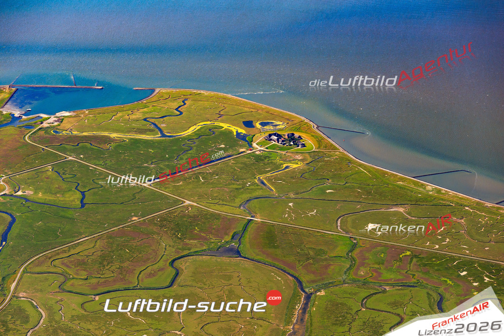 Die Luftbildaufnahme Mayenswarf - Langness wurde 2018 mittels Flugzeug (keine Drohne) erstellt. Perfekte Schärfe und Druck- Auflösung- Garantiert!