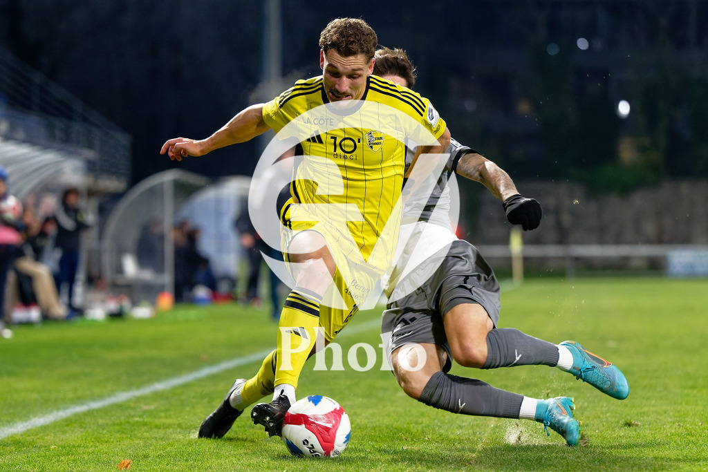 dieci Challenge League - FC Stade Nyonnais v FC Vaduz |  during the dieci Challenge League match between FC Stade Nyonnais and FC Vaduz at Centre sportif de Colovray in Nyon, Switzerland