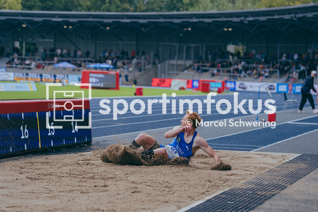 Deutsche Meisterschaften der Frauen und Männer 2026 | Benedikt von Hardenberg, LAC Quelle Fürth, Dreisprung, Deutsche Meisterschaften der Frauen und Männer 2026, Lohrheidestadion Bochum-Wattenscheid, 26.07.2026. Foto: Marcel Schwering / sportimfokus - Realisiert mit Pictrs.com