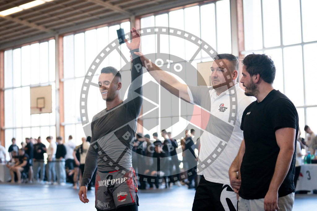 20240309PBB5651 | Fighters compete during the International Luta Livre (ILLCS) Spring Championship in Hannover, Germany, on March 9, 2024.