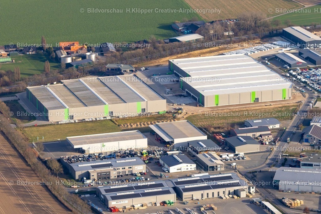 Luftbild Wachtendonk-8425 | Luftbildfotografie Erweiterungs - Neubau - Baustelle auf dem Werksgelände " DHG Vertriebs- & Consultinggesellschaft mbH " in Wachtendonk im Bundesland Nordrhein-Westfalen, Deutschland - Realisiert mit Pictrs.com