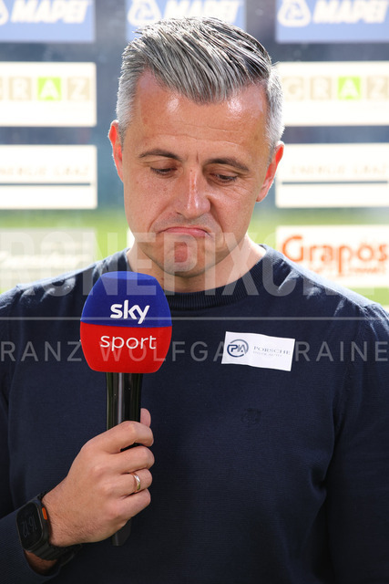 Grazer AK 1902 vs WSG Tirol – Austrian Bundesliga | Graz, Austria, 02.MAY.26 - SOCCER - ADMIRAL Bundesliga, Qualification Group, Grazer AK 1902 vs WSG Tirol. The image shows head coach Philipp Semlic (WSG Tirol).