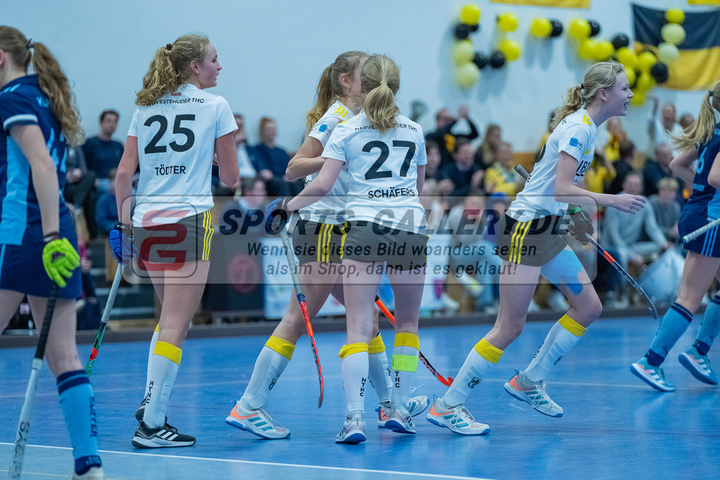 HK_20240303_108872 | 1. Halbfinale Deutsche Meisterschaft WU16 am 3.3.2024 Halle DHC, Düsseldorf ,