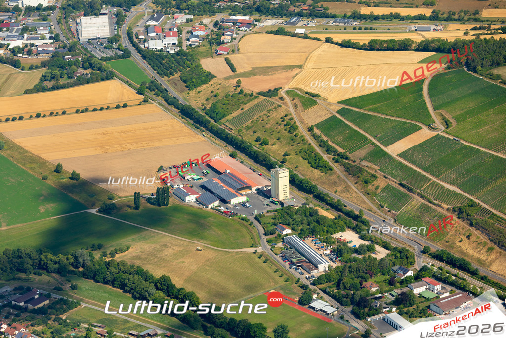 Das Luftbild zeigt : Markelsheim Bad Mergentheim - Die Luftaufnahme wurde 2023 vom UL-Flugzeug aus erstellt ( keine Drohne ) - Hochauflösende Luftaufnahme - Für grossformatige Ausdrucke geeignet. Die Geschenkidee !Mit Lizenz und Bildrechte bestellbar
