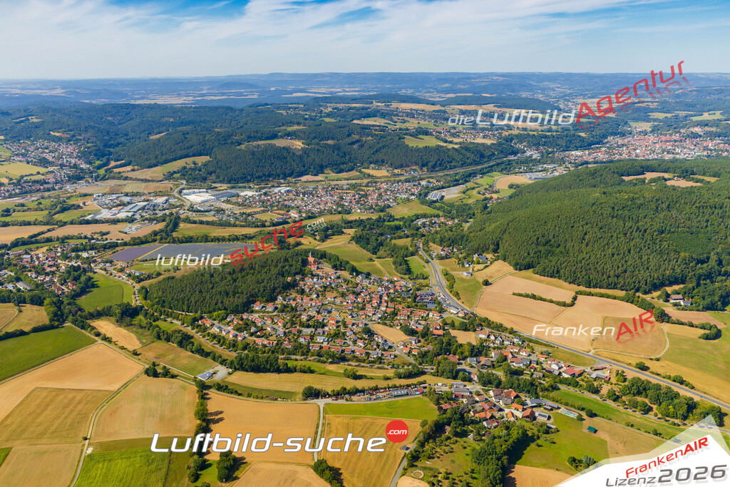 Thonberg Weißenbrunn Bild- Das Luftbild wurde 2025 vom UL-Flugzeug heraus erstellt ( keine Drohnen Bilder! ) - Hochauflösende Luftaufnahme -Nicht vergleichbar mit Google Maps oder Satelittenbilder- Die Geschenkidee !Mit Lizenz und Bildrechte bestellbar