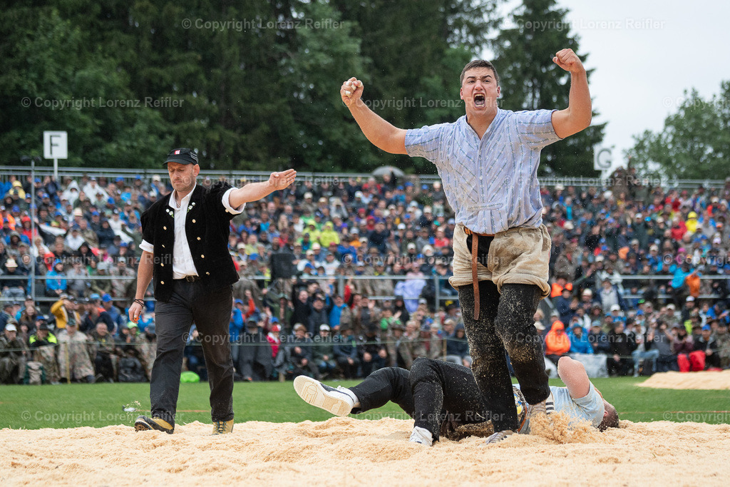 Schwingen -  Schwarzseeschwinget 2024 | Schwarzsee, 23.6.24, Schwingen - Schwarzseeschwinget.