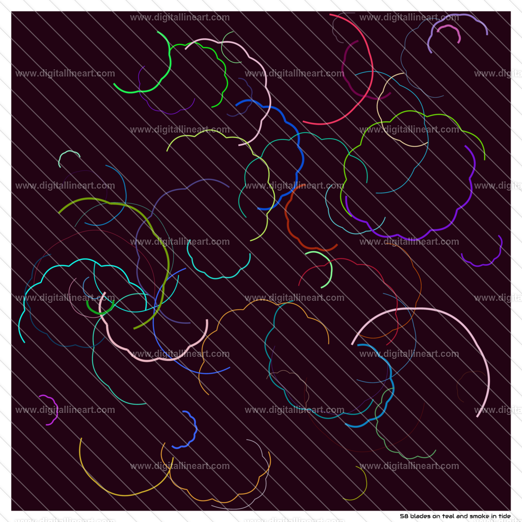 58-blades-teal-and-smoke-in-tide | digitallineart - Realisiert mit Pictrs.com