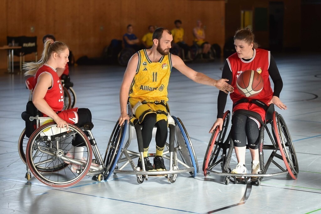 2024-11-23-0202 | RSKV Tuebingen vs. Alba Berlin, Rollstuhlbasketball, 2. Bundesliga Sued, 5. Spieltag, Saison 2024/2025, 23.11.2024, Foto: Ralph Kunze - Realisiert mit Pictrs.com