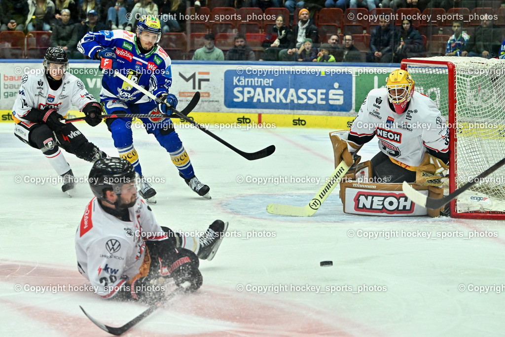 EC IDM Wärmepumpen VSV vs. Pioneers Vorarlberg | #31 David Madlener Pioneers Vorarlberg,  #22 Nikita Scherbak EC VSV, EC IDM Wärmepumpen VSV vs. Pioneers Vorarlberg, EC IDM Wärmepumpen VSV vs. Pioneers Vorarlberg am 03.10.2025 in Villach (Stadthalle Villach), Austria, (Photo by Bernd Stefan)