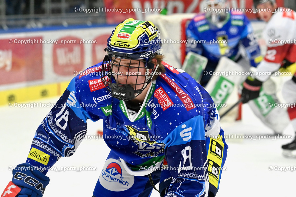 EC IDM Wärmepumpen VSV vs. Pioneers Vorarlberg | #18 Uschan Nico Massimo EC VSV, EC IDM Wärmepumpen VSV vs. Pioneers Vorarlberg, EC IDM Wärmepumpen VSV vs. Pioneers Vorarlberg am 14.12.2024 in Villach (Stadthalle Villach), Austria, (Photo by Bernd Stefan)