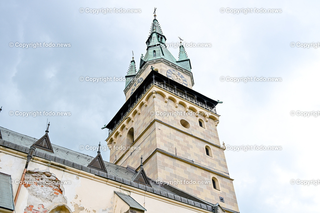 Slowakei_ Banskobystricky kraj_ Kremnica_ 23.04.2025-52 | 23.04.2025, Slowakei, SVK, Banskobystrický kraj, Kremnica, im Bild Kremnica ist eine Stadt und ehemalige Bergstadt in der Mittelslowakei, Stadtansichten, Themenbilder, Sehenswuerdigkeiten, Historische Gebauede, Katherinenkirche