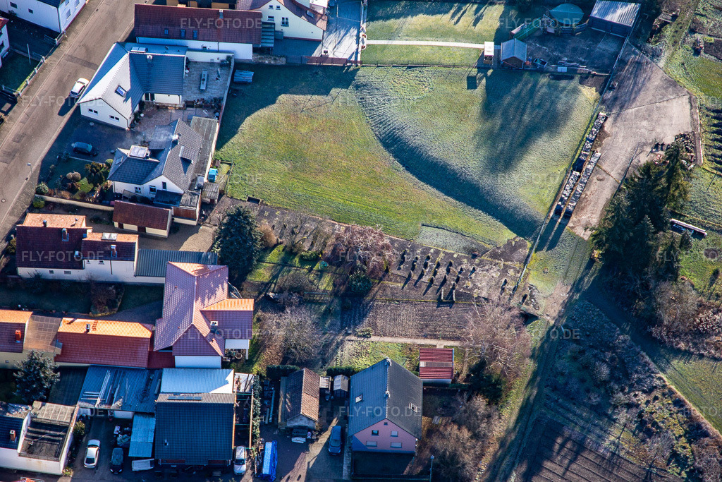 Luftbild: Bahnhofstr in Steinfeld im Bundesland Rheinland-Pfalz in Deutschland. Foto: IMG_124119.jpg vom 11.01.2021 durch Werner Riehm/FLY-FOTO.de