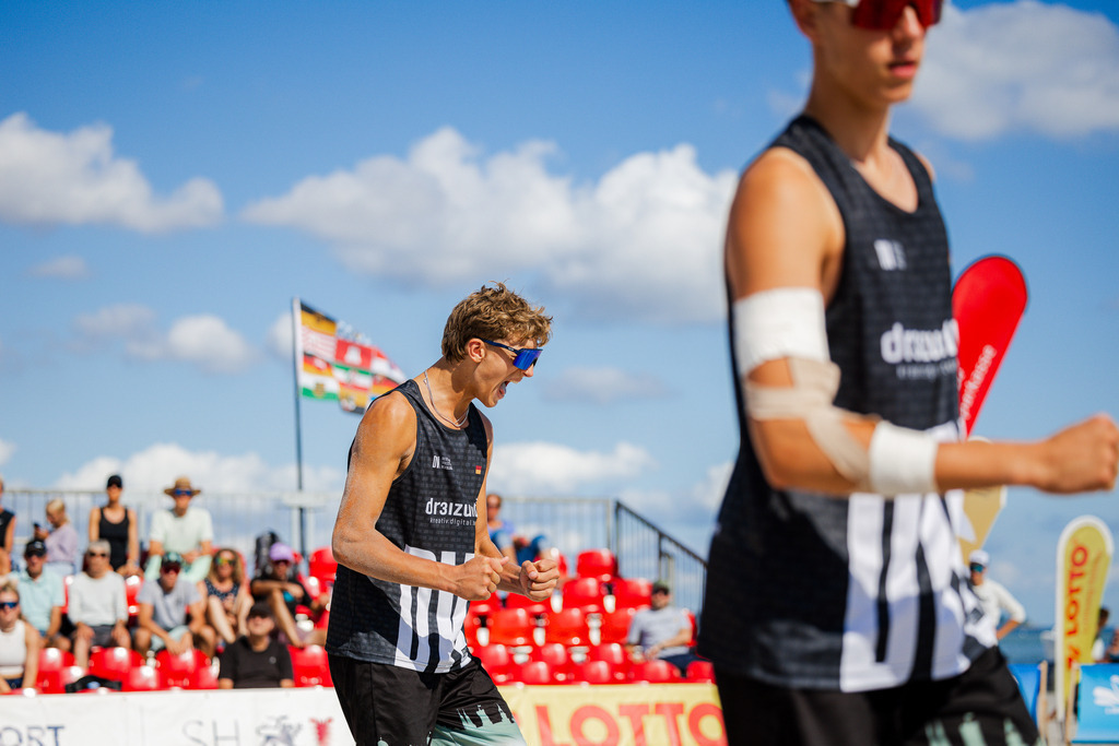 Beachvolleyball I Saison 2026 I Deutsche Meisterschaft U19 I 3. Tag | Jasper Lorenz Fotografie - Realisiert mit Pictrs.com