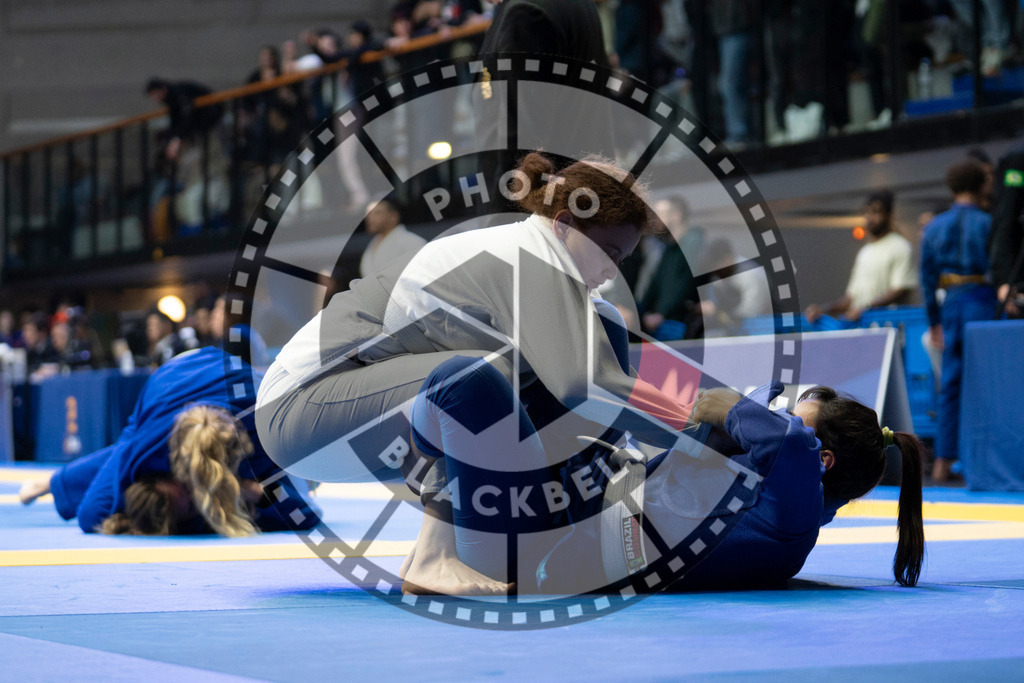 20240119PBB2110 | Fighters compete during the IBJJF European Championship in Paris, France, on January 19, 2024.