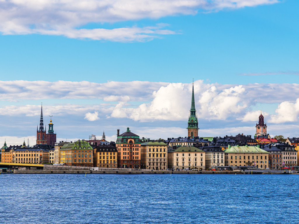 Kirchen und historische Gebäude in Stockholm, Schweden | Kirchen und historische Gebäude in Stockholm, Schweden.