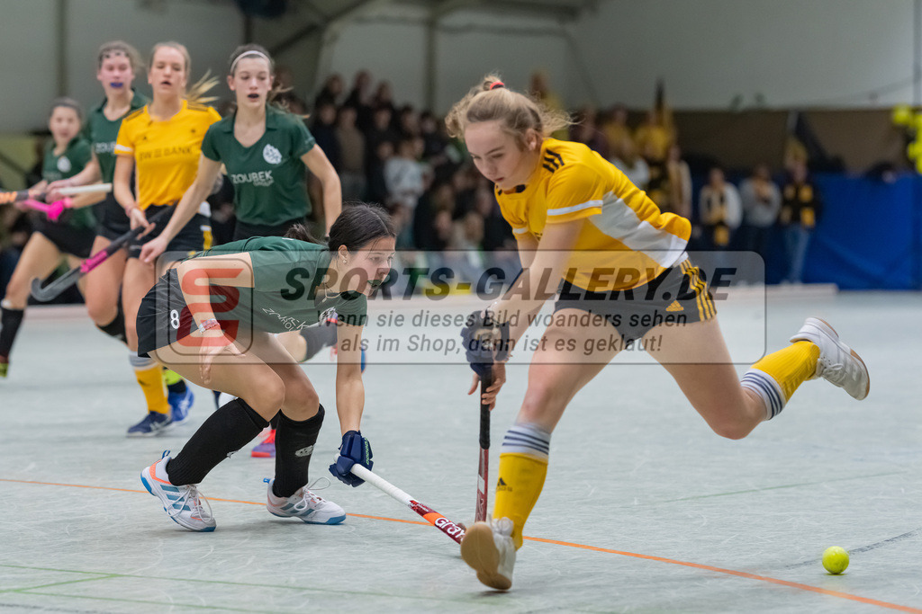 HK_20230225_104202 | Deutsche Meisterschaft WU16 Harvestehuder THC - 1. Hanauer THC am 25.2.2023 DSC 99, Düsseldorf ,