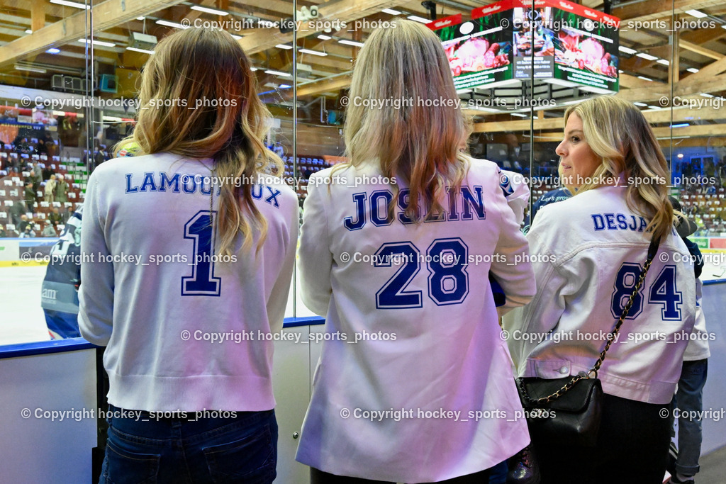 EC IDM Wärmepumpen VSV vs. EC KAC 7.3.2023 | EC VSV Spielerfrauen, #1 Lamoureux Jean Philippe, #28 Joslin Derek, #84 Desjardins Andrew