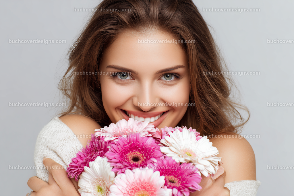 u2651197574_suprised_smilling_pretty_woman_with_flowers_--chaos_054b34b1-8557-4fde-8b07-c4cec36d379e | suprised smilling pretty woman, with flowers --chaos 5 --ar 3:2 --profile 4brultn --stylize 50 --v 7 Job ID: 054b34b1-8557-4fde-8b07-c4cec36d379e